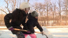 'We're not done yet!' Families work to clean up after weekend snowstorm, with more on the way ❄️