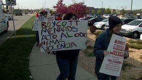 Voces de la Frontera hosts picket demonstration at Menards after signing of "anti-immigrant" bill