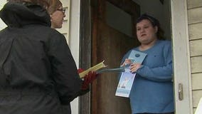 Campaign volunteers hard at work in get-out-the-vote effort Monday
