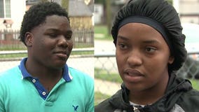 "Risked my life for theirs:" Teens jump into action, pull young children from burning apartment