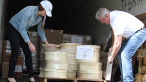 Wisconsin cheese companies send over 17,000 pounds of cheese to Houston