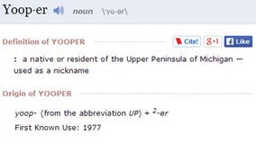 Yooper blooper: Dictionary pronounciation omits "P"