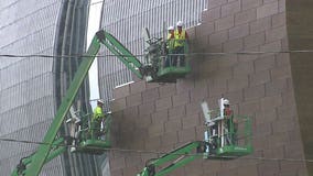 Nearly 9,000 zinc panels now being installed on new Milwaukee Bucks arena