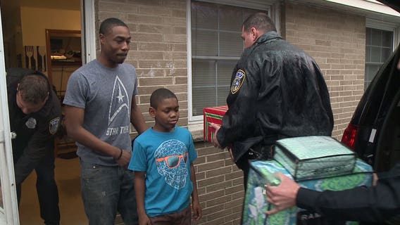Milwaukee Police Department District 5 officers give back to family that's been through a lot