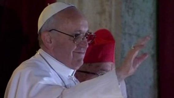 Pope Francis receives two classic Harley-Davidson bikes