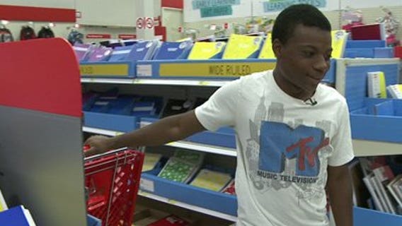Milwaukee kids go on back-to-school shopping spree