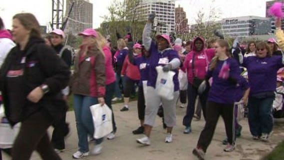 Thousands making strides against breast cancer
