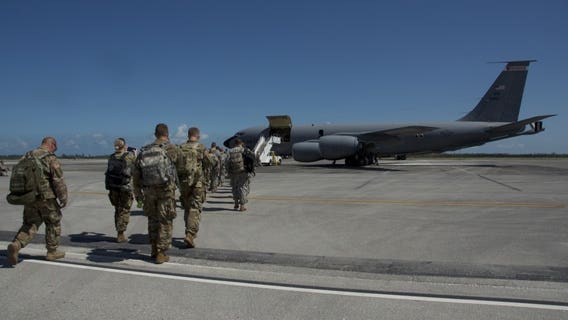 Wisconsin National Guard soldiers return home after assisting in Hurricane Irma relief efforts