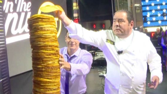 How many flap jacks did it take to break a world record? A LOT!