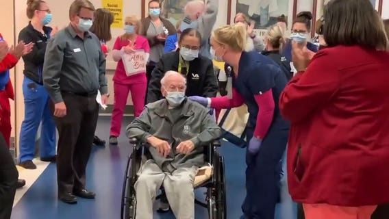 93-year-old WWII veteran survives bout with COVID-19, released from Milwaukee VA hospital