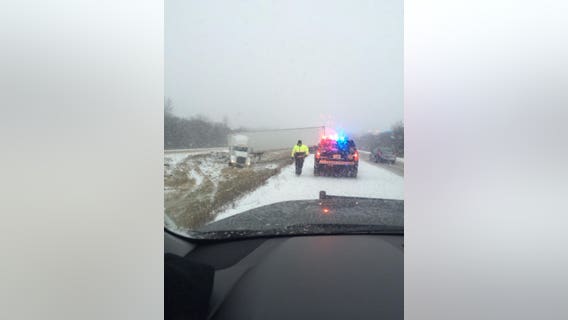 "Cars in the ditch all over:" Second winter storm of the season meant white-knuckle driving in SE WI