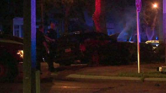Police pursuit from Oak Creek to Milwaukee ends in crash