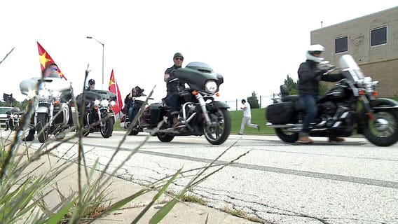 'I'm going to make history:' Harley 115th anniversary parade features 6,500 riders; at least 1 from every state