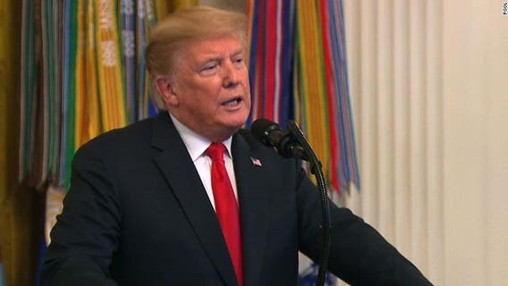 President Trump rejects Puerto Rico hurricane death toll, blames Dems