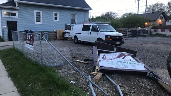 MFD: 1 injured after car crashes into house near 19th and Hampton