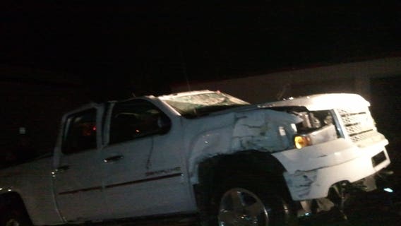 PICTURES: Truck crashes through Waukesha Ziebart store