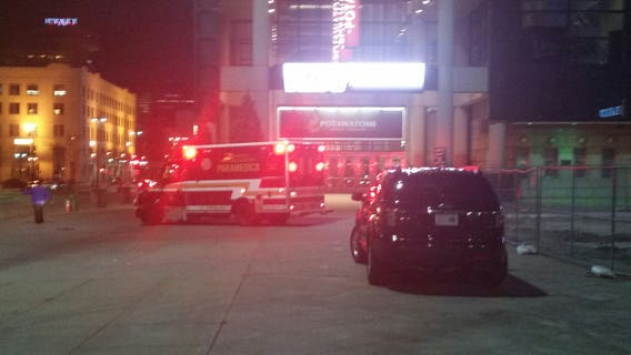Police: Woman hurt when she fell after attempting to slide down hand rail at end of Bucks game
