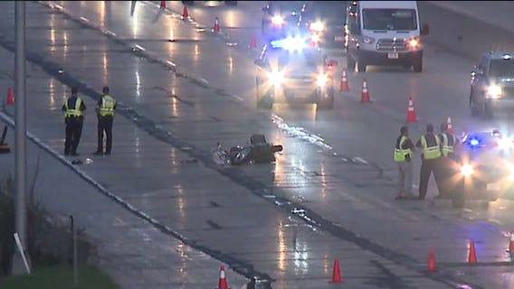 Motorcycle operator dies after crash on I-41 northbound, south of Pilgrim in Menomonee Falls