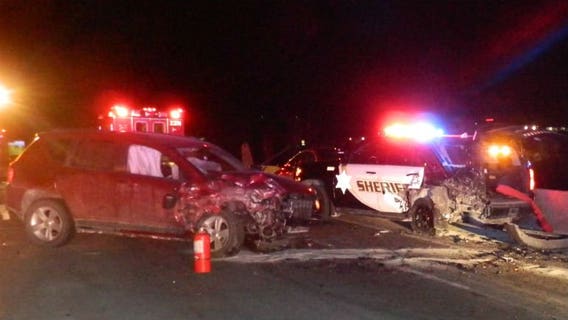 West Allis woman arrested for OWI, eluding, accused of crashing into squad on I-94