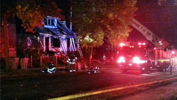 Crews battle "substantial fire" near 25th and Auer