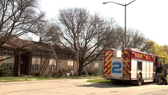 'Doesn't feel real:' 40+ displaced, 1 injured following 2-alarm apartment fire