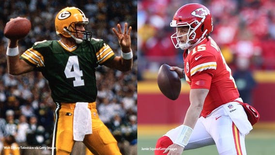 Brett Favre sees some of his own traits in Patrick Mahomes
