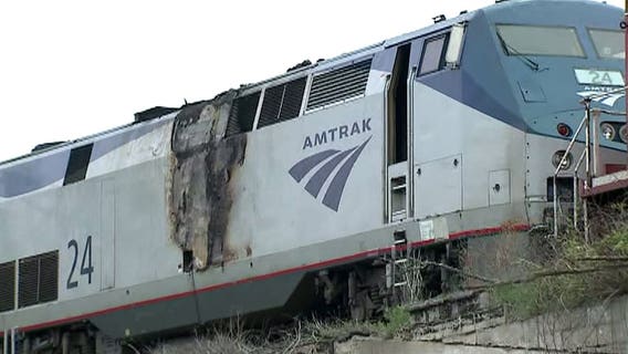 "A lot of smoke:" Amtrak train headed into Milwaukee from Chicago catches fire, no one injured