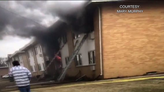 4 hurt in fire at apartment building in Kenosha; Red Cross helps 29 left homeless