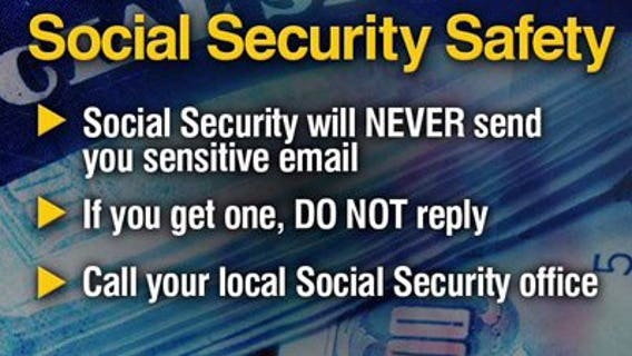 Contact 6: Scammers targeting social security recipients