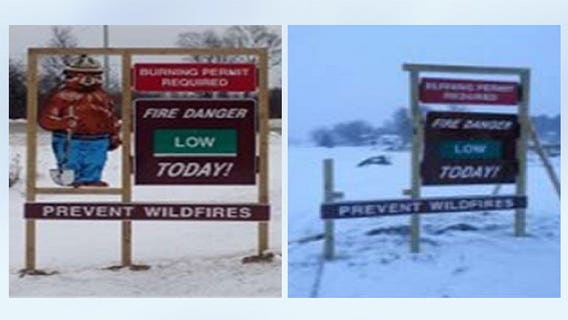 Smokey Bear STOLEN: Suspects use chainsaw to take 6-foot icon for themselves