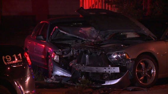 Unmarked police squad involved in crash near 38th and Silver Spring; officers suffer minor injuries