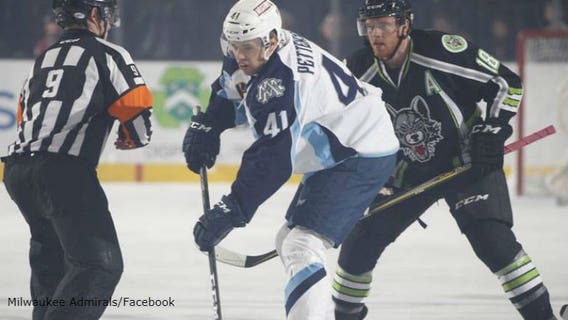 Admirals end weekend with 4-2 loss to Chicago Wolves