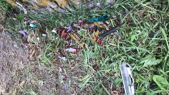 3-year-old boy dies, 2 adults hurt after vehicle struck tree in Pewaukee