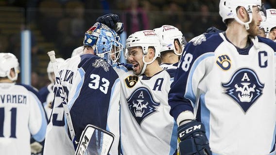 Admirals stay unbeaten at home with 4-1 win over Moose