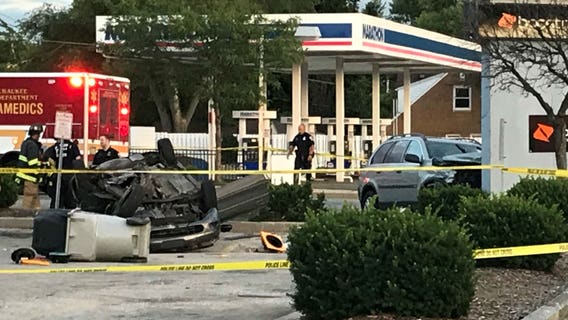 2 dead, 2 injured after driver runs red light near 76th and Burleigh, collides with vehicle