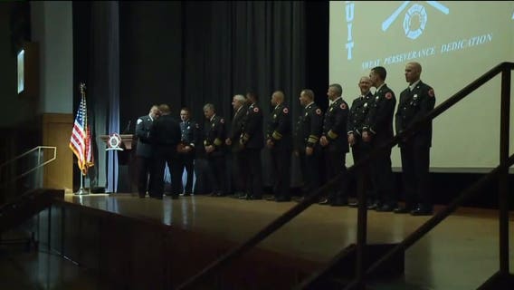 "Excited for them:" Graduation ceremony welcomes 19 new firefighters to MFD