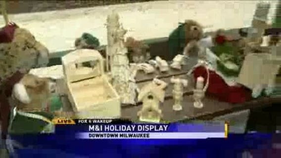 M&I Bank holiday display