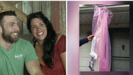 Bride finds missing wedding dress through Facebook