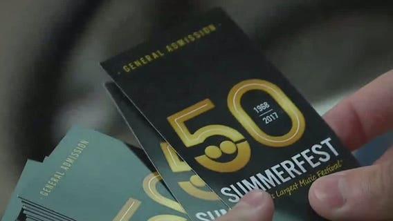 Summerfest celebrates its 50th Edition with Throwback Thursday on June 29th