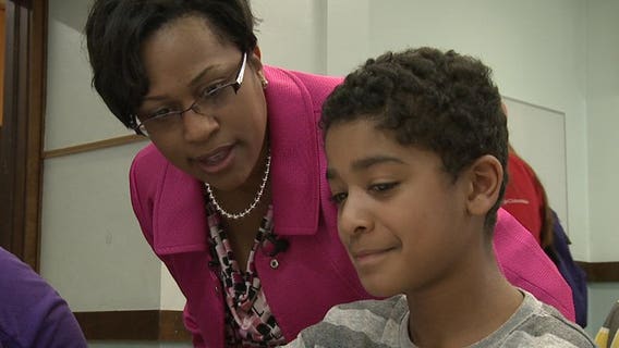 "It's really refreshing:" MPS Acting Superintendent back in the classroom