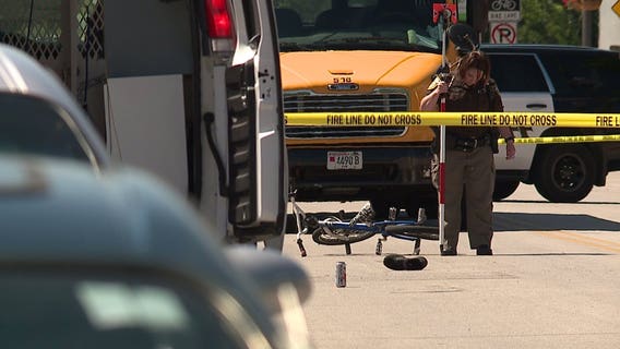 "Things nightmares are made of:" Small town in shock after bicyclist struck by bus