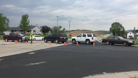 1 person dead following car vs. semi crash in Dodge County