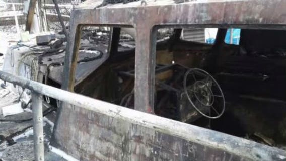 "Bad things happen:" Fire destroys sailboat being restored, Milwaukee man's home for nearly 6 years