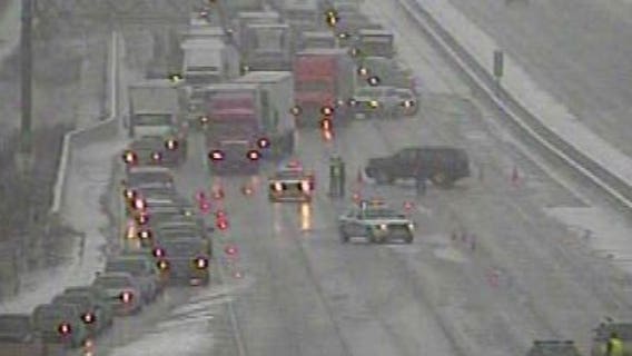 13 vehicles involved in 9 crashes in Kenosha Co. Saturday morning