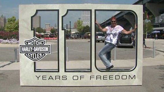 Harley riders preserving their 110th memories in pictures