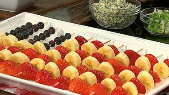 The Cooking Mom prepares quick, easy recipes for summer