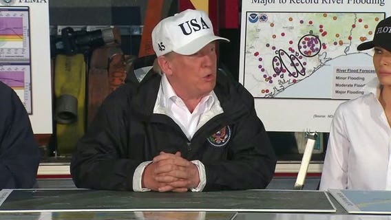President Trump to meet flood victims in Texas, Louisiana