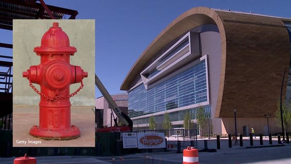 Bucks to pay Milwaukee $30K for 15 custom-painted fire hydrants outside new arena