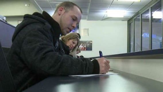 Dozens apply to be a part of the crew at Miller Park