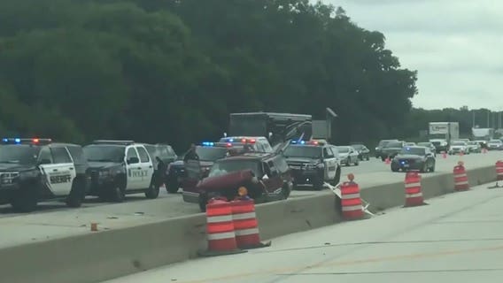 49-year-old Milwaukee man killed when truck hit median wall on I-94 WB in Brookfield